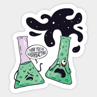chemistry awesome funny design Sticker